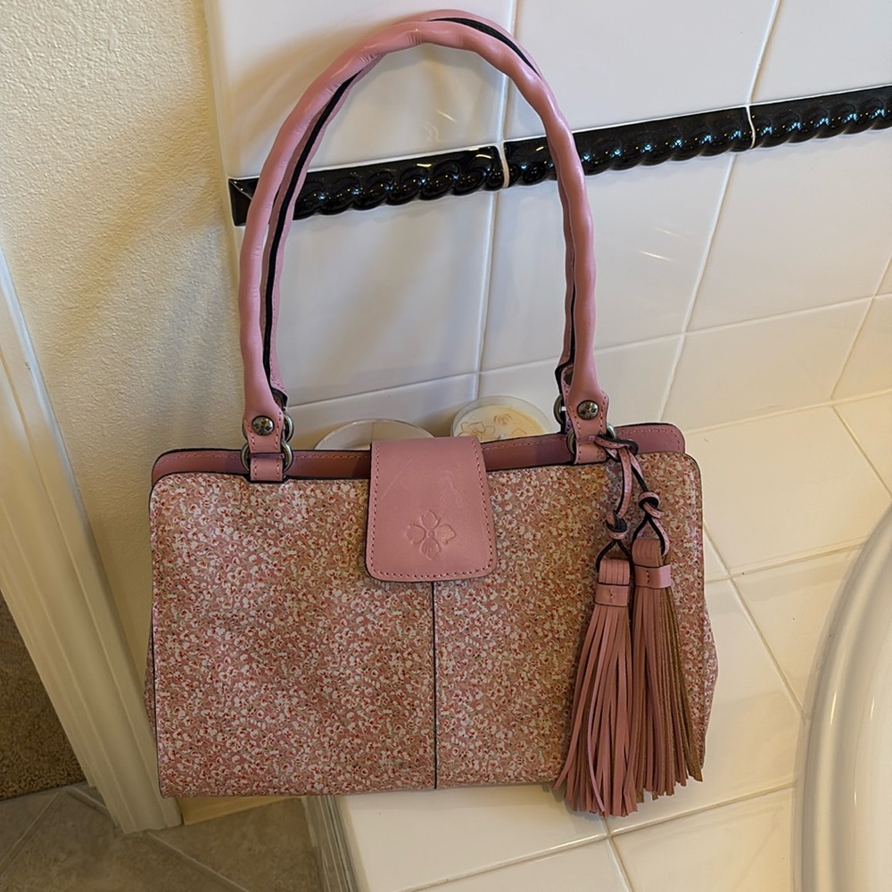 Patricia Nash pink leather bag